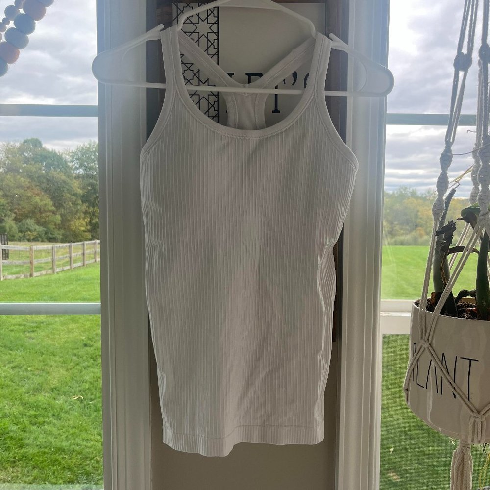 Lululemon White Align Tank Top